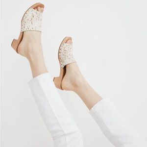 Madewell The Evelyn Slide Clog in Spotted
Calf Hair